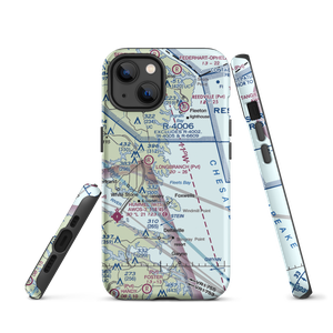 Kilmarnock/Tolbert Field (5VA9) VFR Sectional  Tough iPhone Case