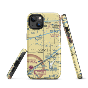 Kimball Farm Service Inc Airport (5XS2) VFR Sectional  Tough iPhone Case