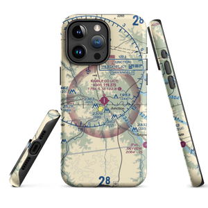 Kimble County Airport (JCT) VFR Sectional  Tough iPhone Case