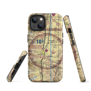 Kimp Airport (0MT4) VFR Sectional  Tough iPhone Case