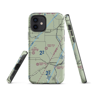 Kinch Farms Airport (WN72) VFR Sectional  Tough iPhone Case