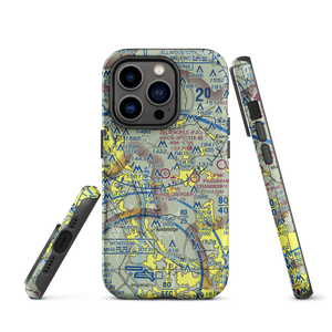 Kindelberger Landing Strip (24PA) VFR Sectional  Tough iPhone Case