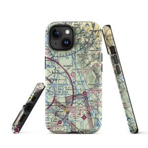 Kindsvater Ranch Airport (CL24) VFR Sectional  Tough iPhone Case