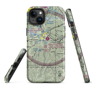 King Airport (TN52) VFR Sectional  Tough iPhone Case