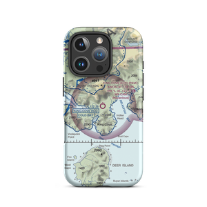 King Cove Airport (KVC) VFR Sectional  Tough iPhone Case