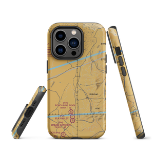 King Ranch Airport (83NM) VFR Sectional  Tough iPhone Case