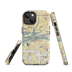 King Ranch Airport (AK59) VFR Sectional  Tough iPhone Case