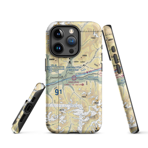 King Ranch Airport (AK59) VFR Sectional  Tough iPhone Case