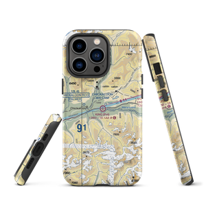 King Ranch Airport (AK59) VFR Sectional  Tough iPhone Case