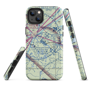 King Salmon Airport (AKN) VFR Sectional  Tough iPhone Case