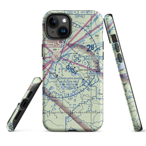 King Salmon Airport (AKN) VFR Sectional  Tough iPhone Case