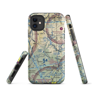 King Sky Ranch Airport (GA67) VFR Sectional  Tough iPhone Case