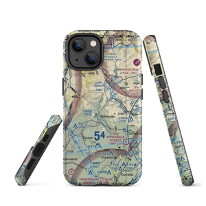 King Sky Ranch Airport (GA67) VFR Sectional  Tough iPhone Case