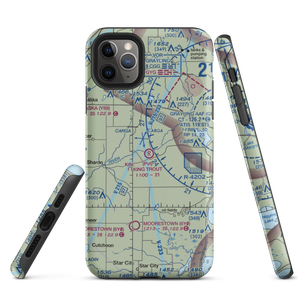 King Trout Airport (6MI0) VFR Sectional  Tough iPhone Case