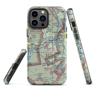 King's Ranch Airport (TE48) VFR Sectional  Tough iPhone Case