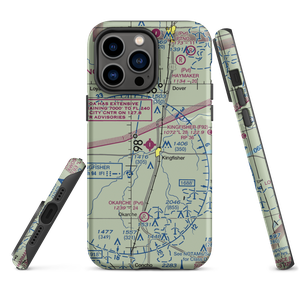 Kingfisher Airport (F92) VFR Sectional  Tough iPhone Case