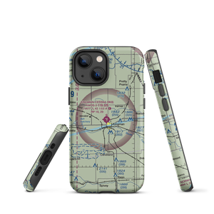 Kingman Airport Clyde Cessna Field (9K8) VFR Sectional  Tough iPhone Case