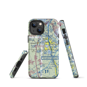Kings Field (21FL) VFR Sectional  Tough iPhone Case