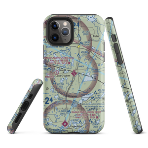 Kings Land O' Lakes Airport (LNL) VFR Sectional  Tough iPhone Case