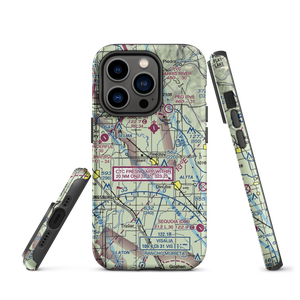 Kings River Community College Airport (CA13) VFR Sectional  Tough iPhone Case