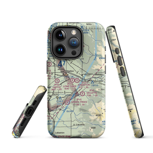 Kingston Airpark (8OR2) VFR Sectional  Tough iPhone Case