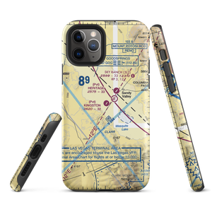 Kingston Ranch Airport (04NV) VFR Sectional  Tough iPhone Case