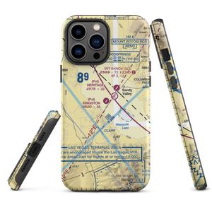 Kingston Ranch Airport (04NV) VFR Sectional  Tough iPhone Case