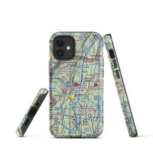 Kingston-Ulster Airport (20N) VFR Sectional  Tough iPhone Case