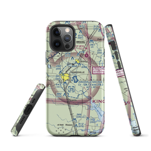 Kingsville Naval Air Station (NQI) VFR Sectional  Tough iPhone Case