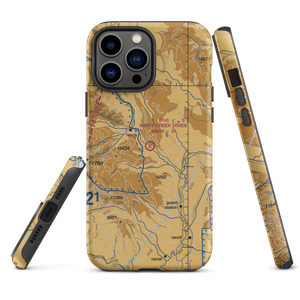 Kinky Creek Divide Airport (WY30) VFR Sectional  Tough iPhone Case