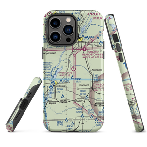 Kinsey RLA Restricted Landing Area (IL12) VFR Sectional  Tough iPhone Case