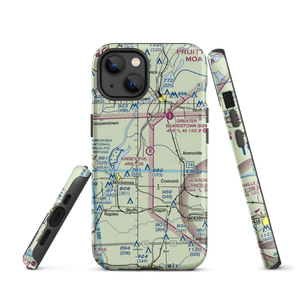 Kinsey RLA Restricted Landing Area (IL12) VFR Sectional  Tough iPhone Case