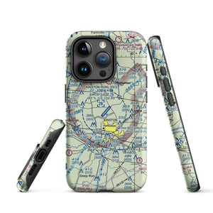 Kinston Regional Jetport At Stallings Field (ISO) VFR Sectional  Tough iPhone Case