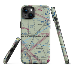 Kiowa Airport (6KS6) VFR Sectional  Tough iPhone Case