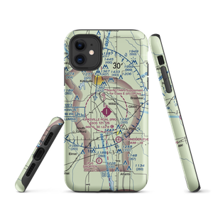 Kirksville Regional Airport (IRK) VFR Sectional  Tough iPhone Case