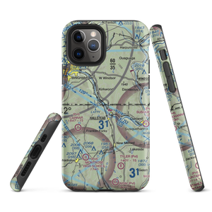 Kirkwood Airpark (5N5) VFR Sectional  Tough iPhone Case