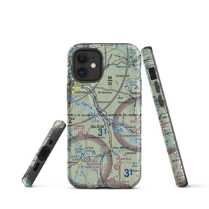 Kirkwood Airpark (5N5) VFR Sectional  Tough iPhone Case