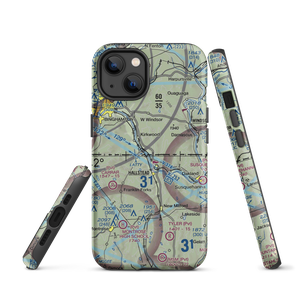 Kirkwood Airpark (5N5) VFR Sectional  Tough iPhone Case