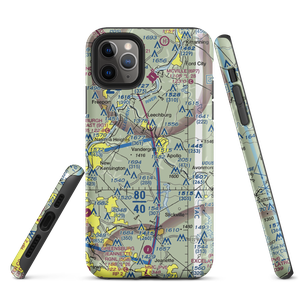 Kiski Airport (85PN) VFR Sectional  Tough iPhone Case