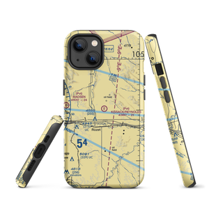 Kissack/Reynolds Airport (22WY) VFR Sectional  Tough iPhone Case
