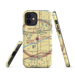 Kit Carson County Airport (ITR) VFR Sectional  Tough iPhone Case