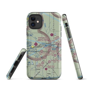 Kits Airport (5OK0) VFR Sectional  Tough iPhone Case