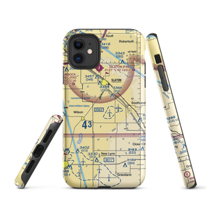 Kitten Farm Private Airport (9XS5) VFR Sectional  Tough iPhone Case