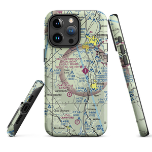 Kitty Hawk Farm Ultralightport (2KY1) VFR Sectional  Tough iPhone Case