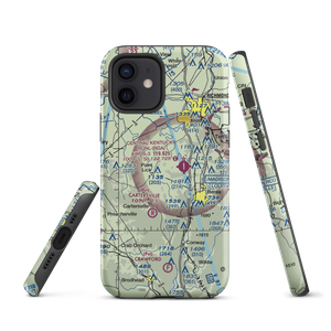 Kitty Hawk Farm Ultralightport (2KY1) VFR Sectional  Tough iPhone Case