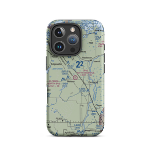 Kitty-Wompus Airport (26WI) VFR Sectional  Tough iPhone Case