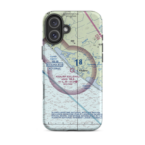 Kivalina Airport (KVL) VFR Sectional  Tough iPhone Case