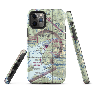 Klawock Airport (AKW) VFR Sectional  Tough iPhone Case