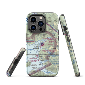 Klawock Airport (AKW) VFR Sectional  Tough iPhone Case