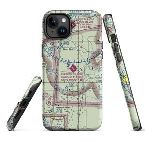 Kleberg County Airport (IKG) VFR Sectional  Tough iPhone Case